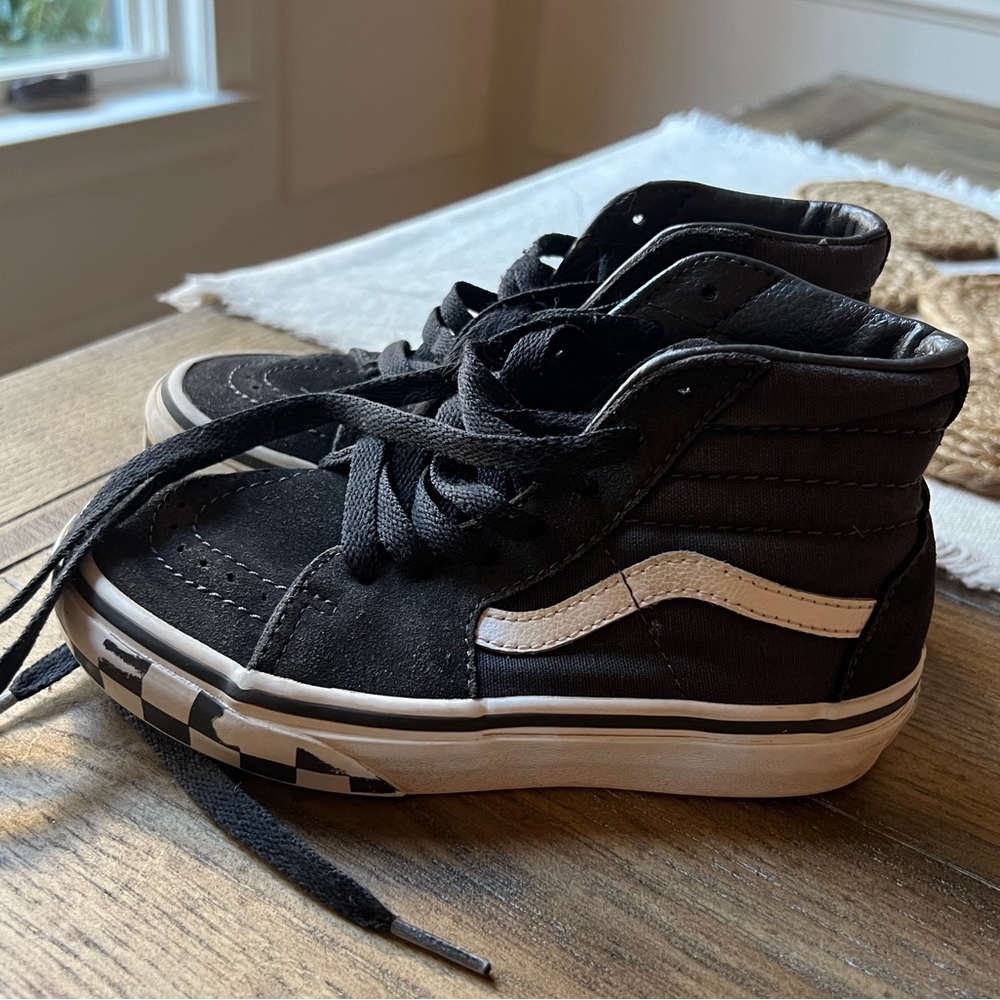 Black Suede Camo Collection Vans 12.5